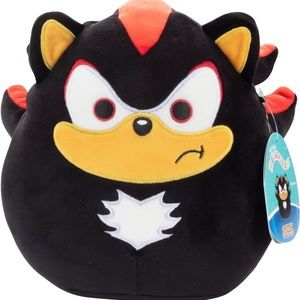 Squishmallows 8" Sonic The Hedgehog: Shadow 8”. Excellent condition. Missing tag